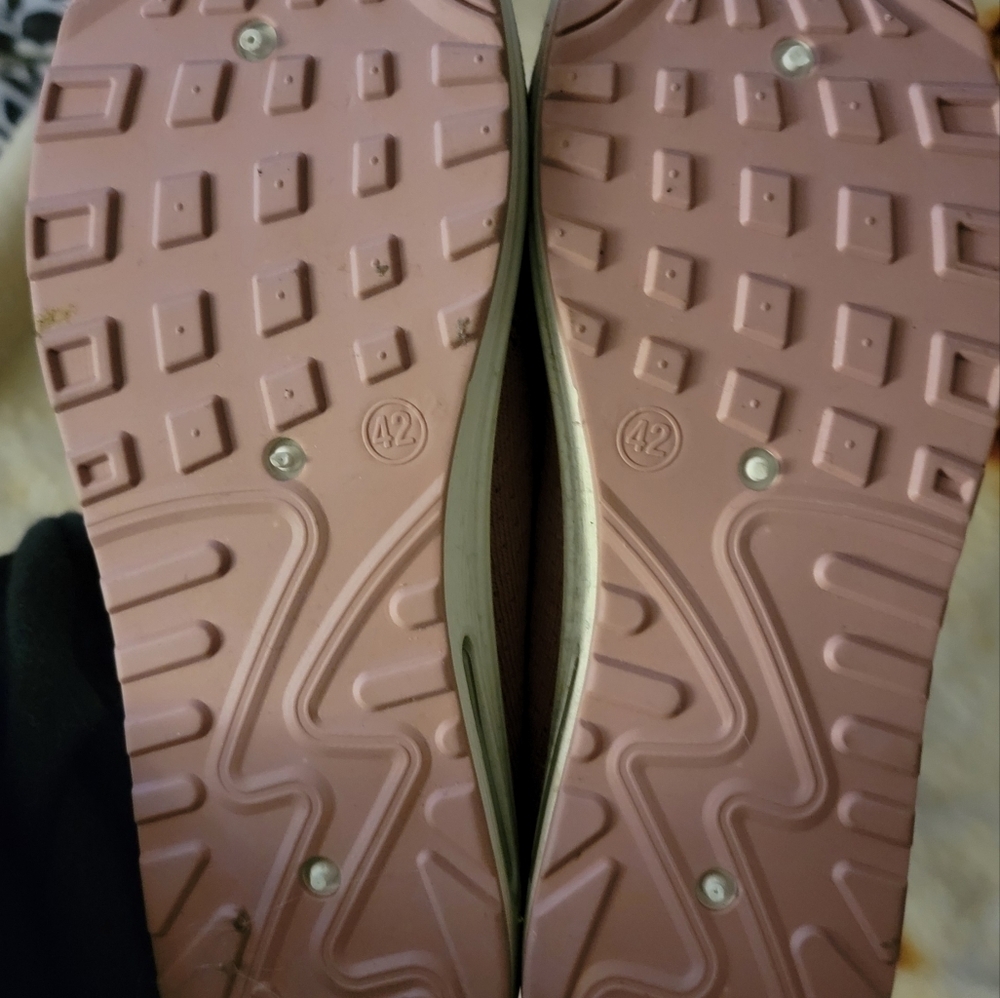 New Pink Slip On Sneakers Sz 12 - Picture 4 of 5